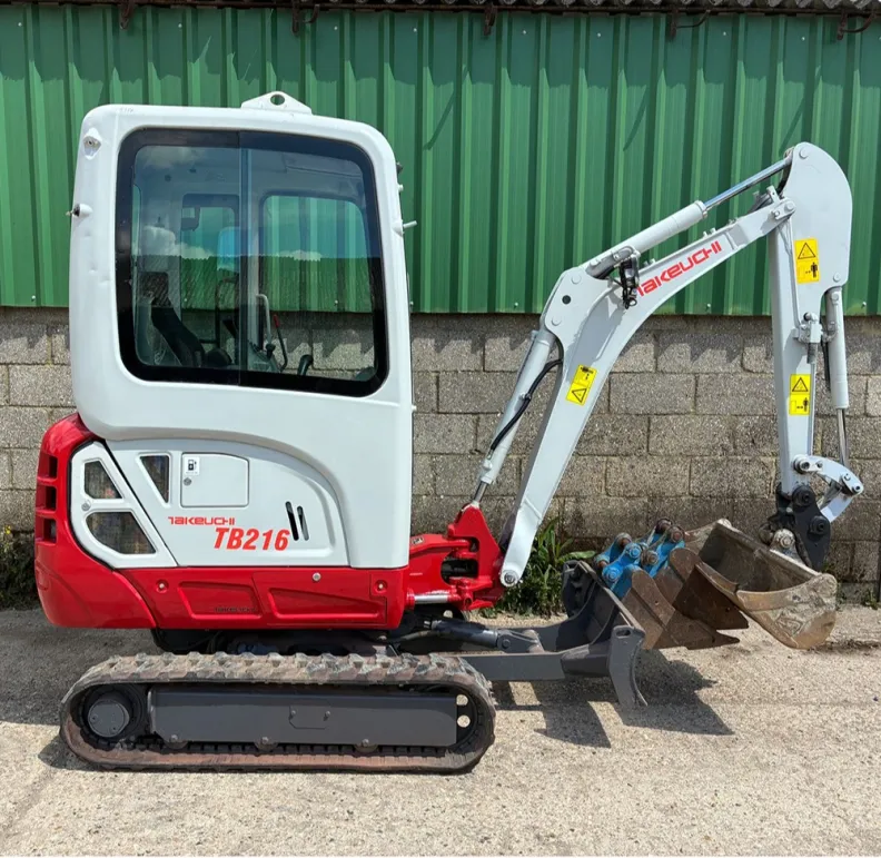 1.5T Excavator Takeuchi TB216 2021